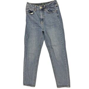 Wild Fable Size 4 Womens Jeans Highest Rise Mom Stretch Med Wash